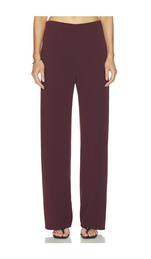 PANTALON BIAIS TAILLE HAUTE EN CRÊPE COLETTE en . Taille M. Also en S, XS, XXS - Vince - Modalova