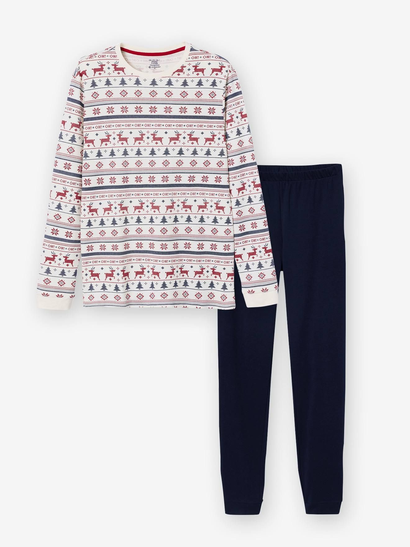Pyjama 2 pièces homme famille Noël nuit - Vertbaudet - Modalova