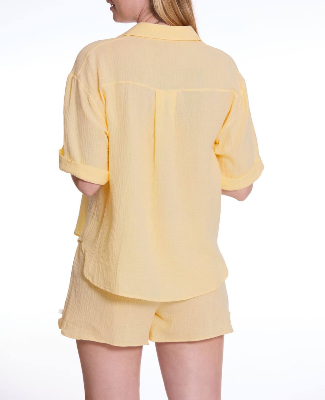 Pyjashort De Maternité Ice Cream Vanille - Cache Coeur - Modalova