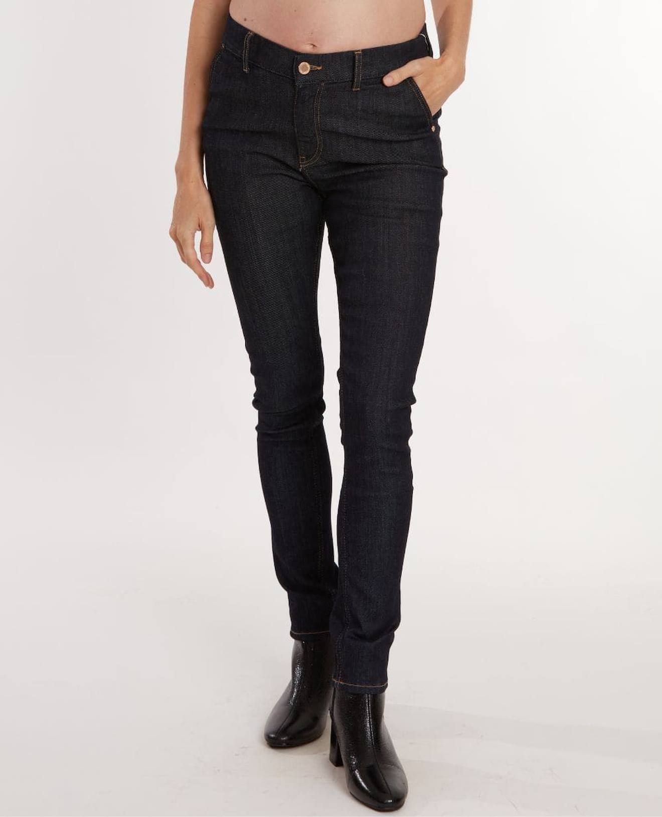 Jean De Grossesse Et Post-partum Slim Sharon Brut - Cache Coeur - Modalova