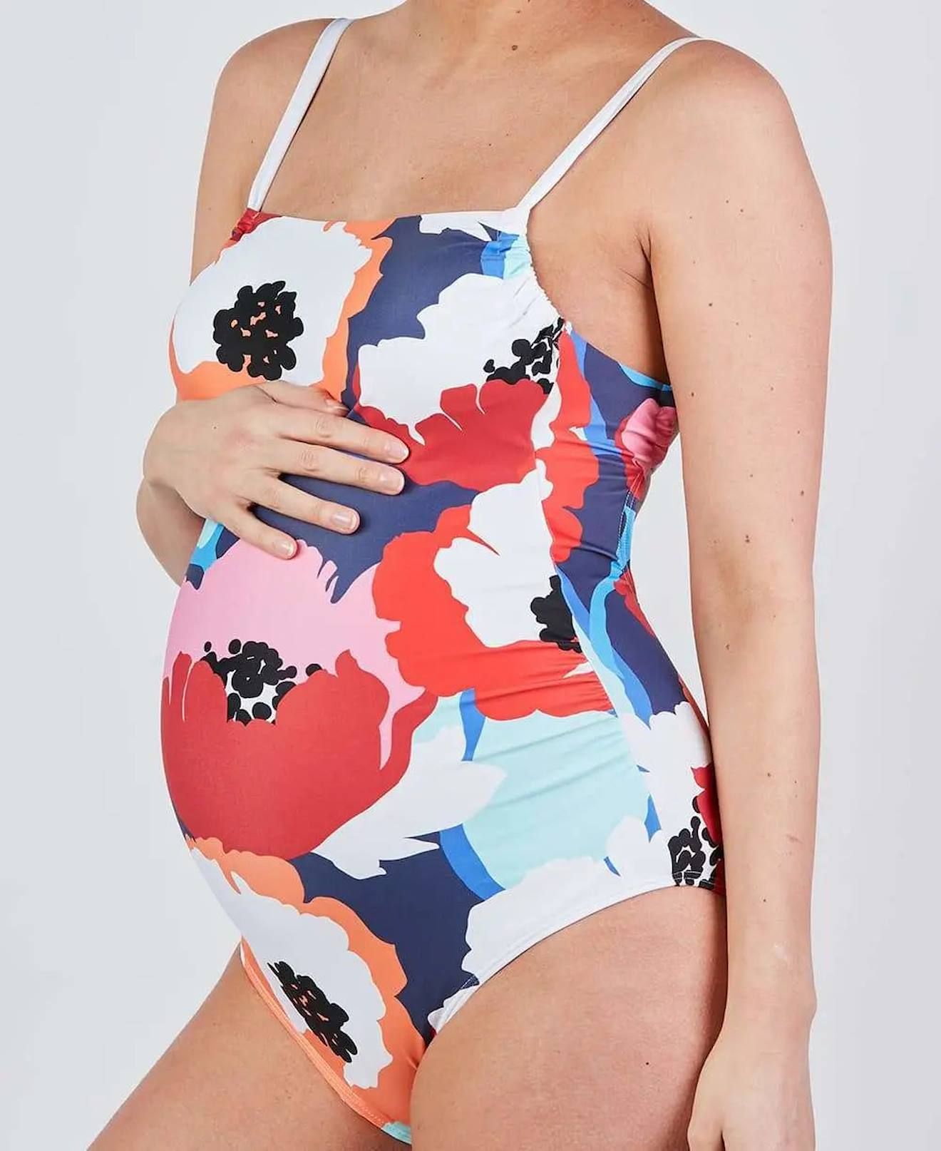 Maillot De Bain De Grossesse Poppy Multico - Cache Coeur - Modalova