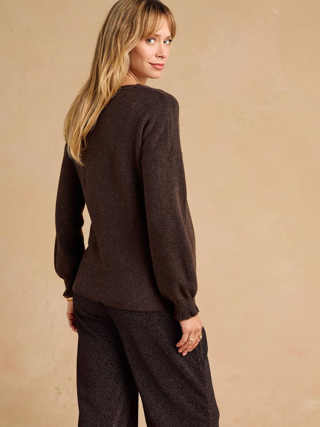 Pull grossesse et allaitement chocolat - Envie De Fraise - Modalova