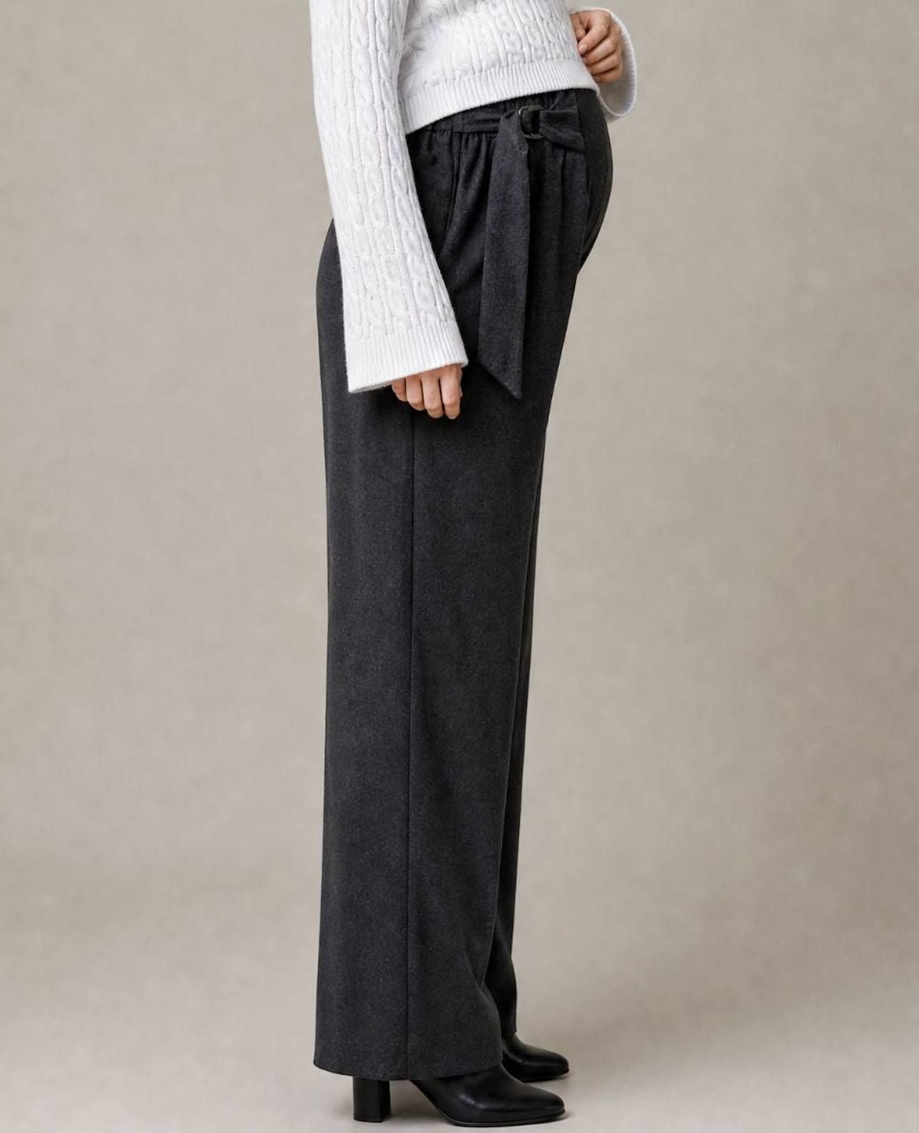 Pantalon De Grossesse Wide Leg Cleo - Cache Coeur - Modalova