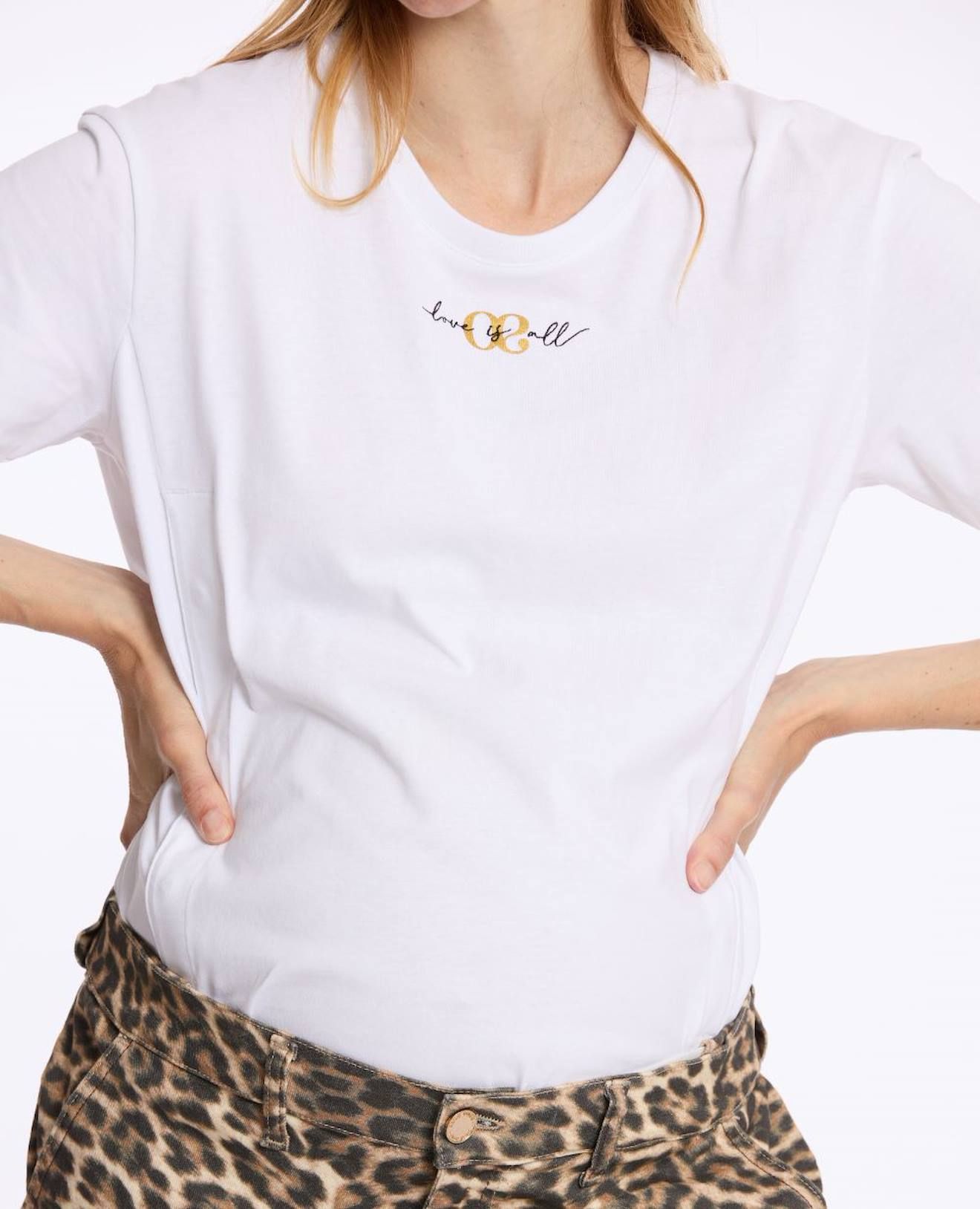 T-shirt De Grossesse Et D'allaitement Love - Cache Coeur - Modalova