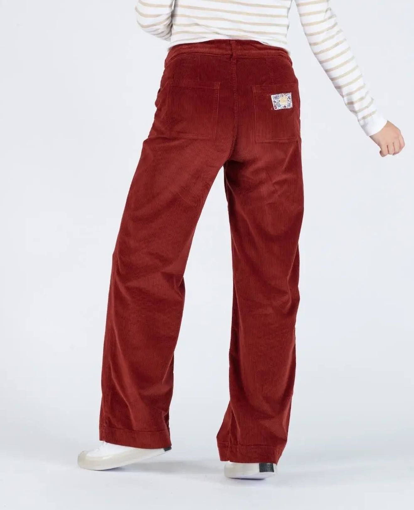 Pantalon Velours De Grossesse Clyde Havane - Cache Coeur - Modalova