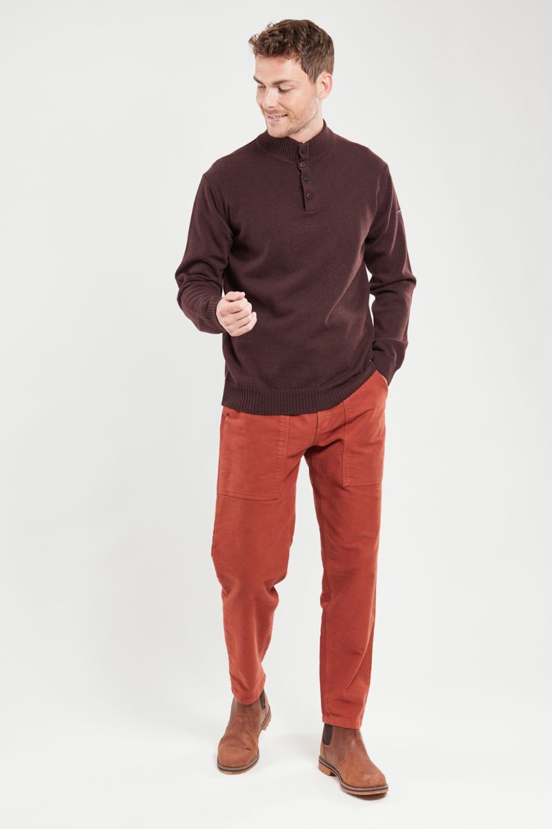 Pull col boutonné - laine - ARMOR LUX FR - Modalova