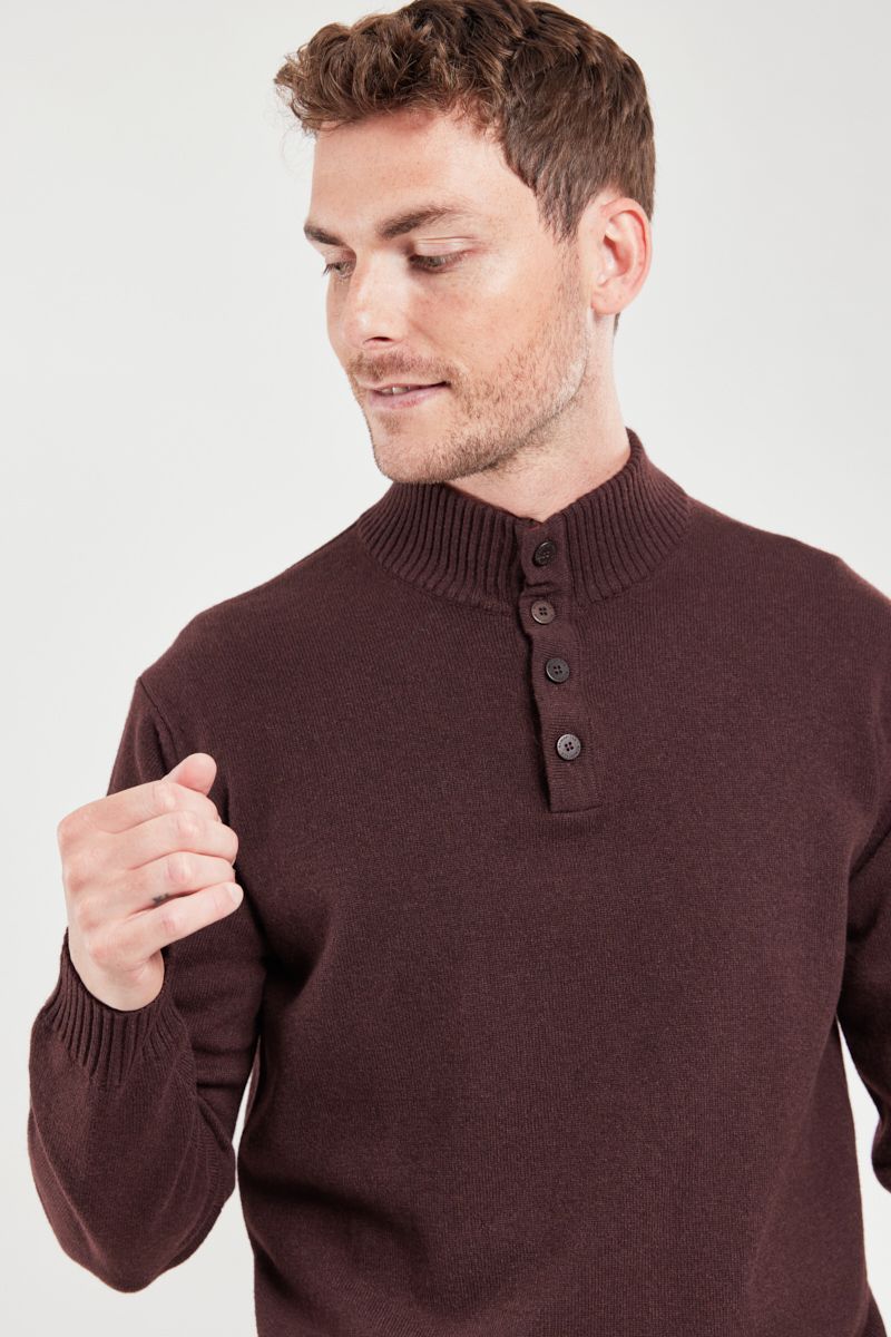 Pull col boutonné - laine - ARMOR LUX FR - Modalova