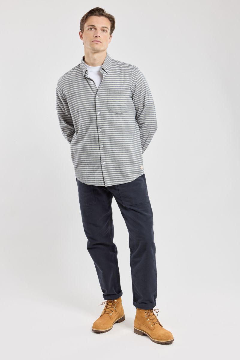 Chemise rayée coupe droite - coton - ARMOR LUX FR - Modalova