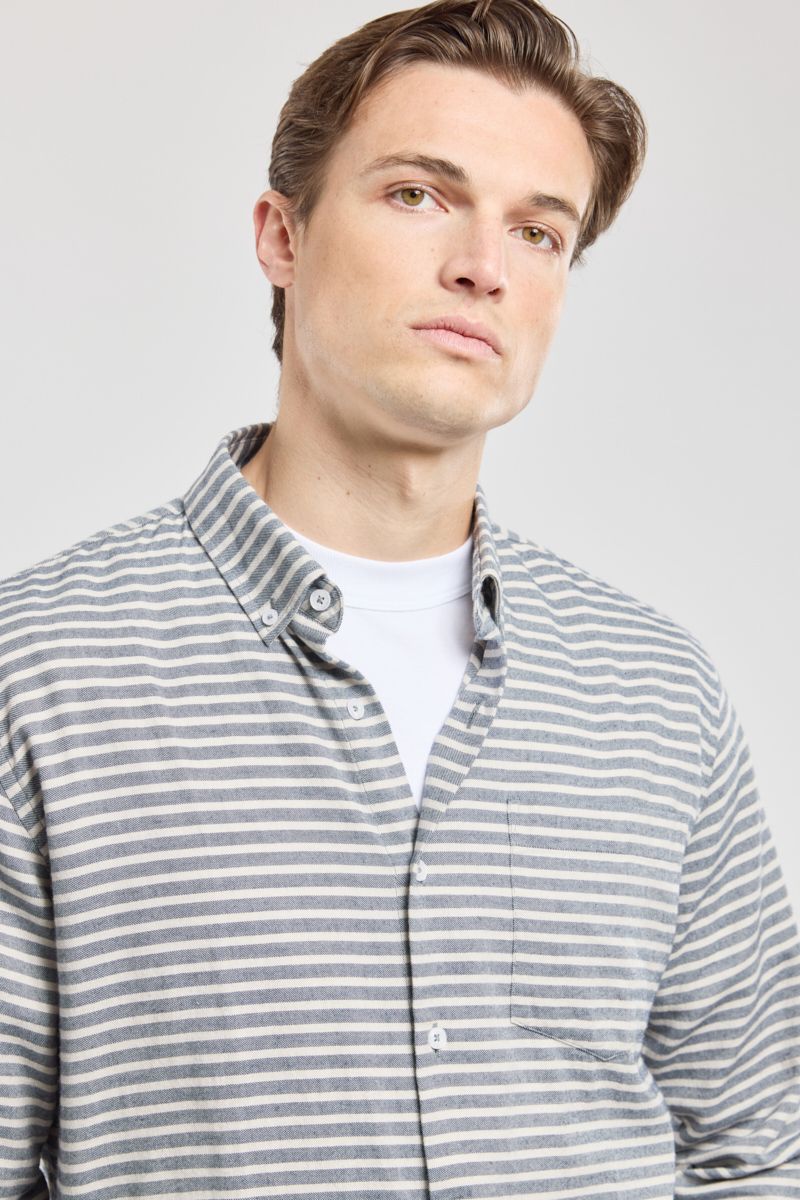 Chemise rayée coupe droite - coton - ARMOR LUX FR - Modalova