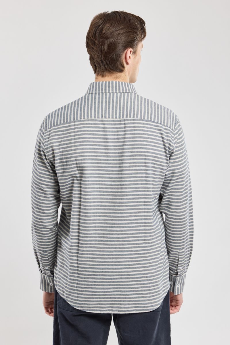 Chemise rayée coupe droite - coton - ARMOR LUX FR - Modalova