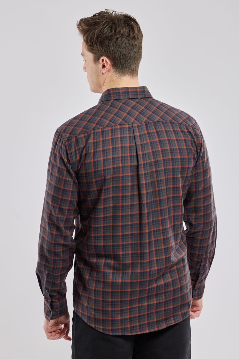 Chemise manches longues droite col souple - ARMOR LUX FR - Modalova