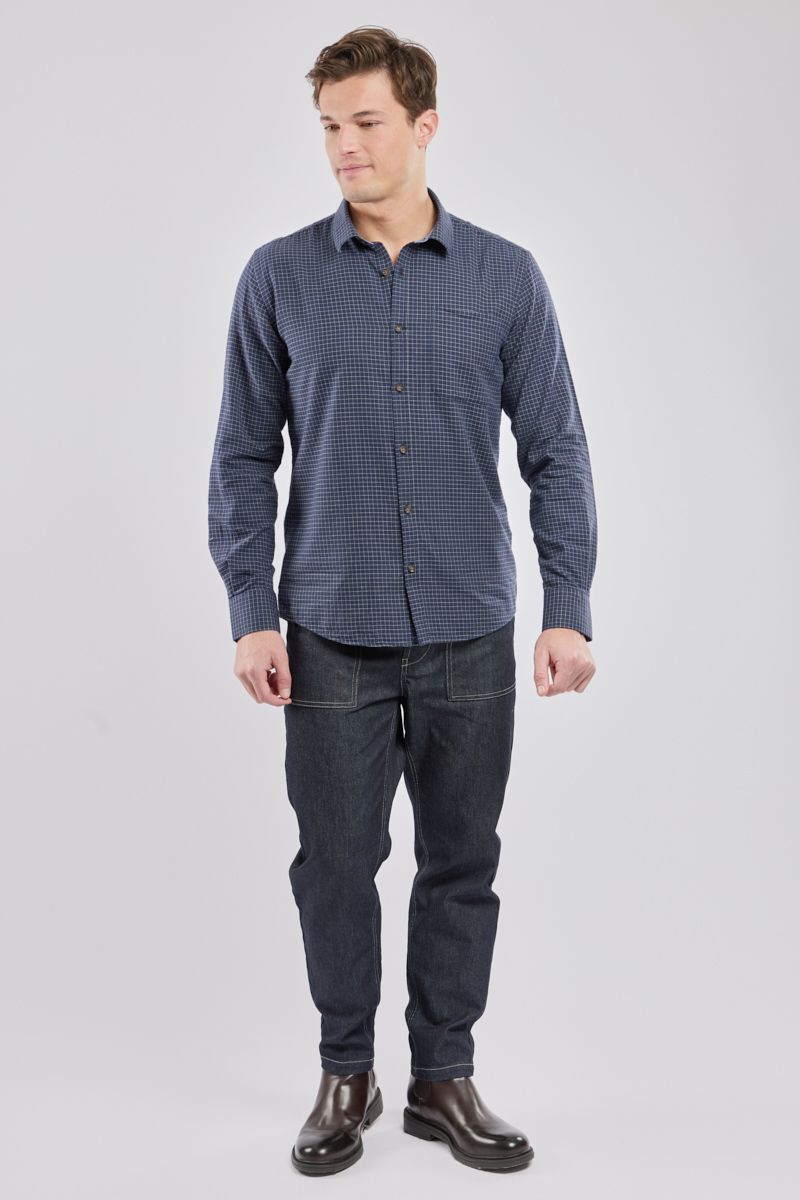 Chemise manches longues droite col souple - ARMOR LUX FR - Modalova