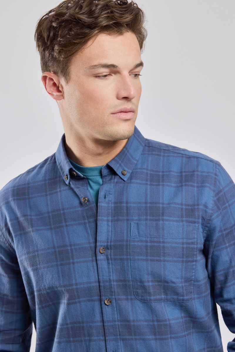 Chemise manches longues confort col boutonné - ARMOR LUX FR - Modalova