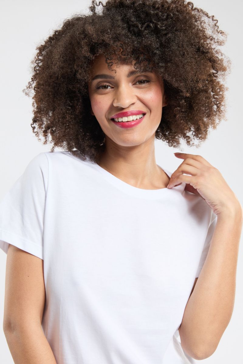 T-shirt uni CANOTIER - coton biologique - BERMUDES - Modalova
