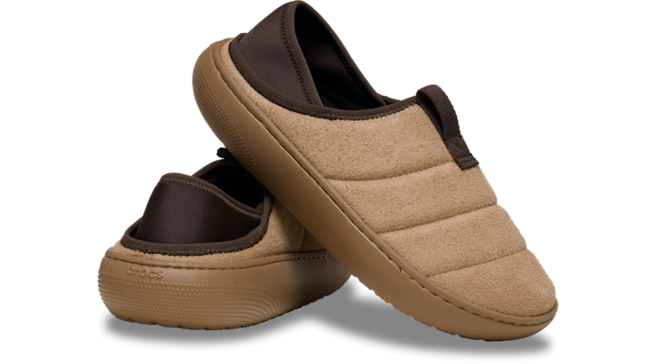 Classic Vegan Suede Moc Chaussures Unisex Milk Chocolate 36 - Crocs - Modalova