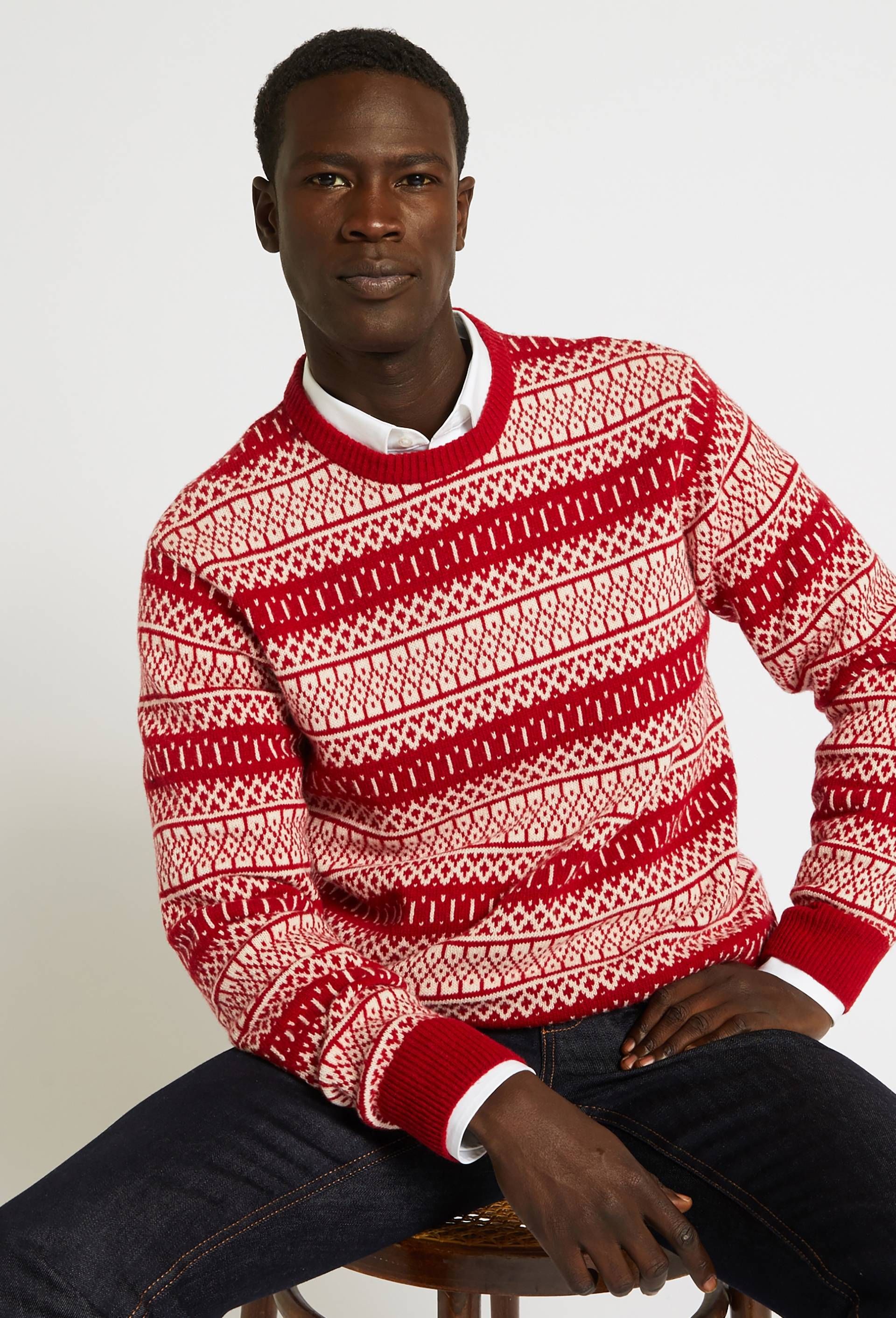 Pull Jaquard - MONOPRIX HOMME - Modalova