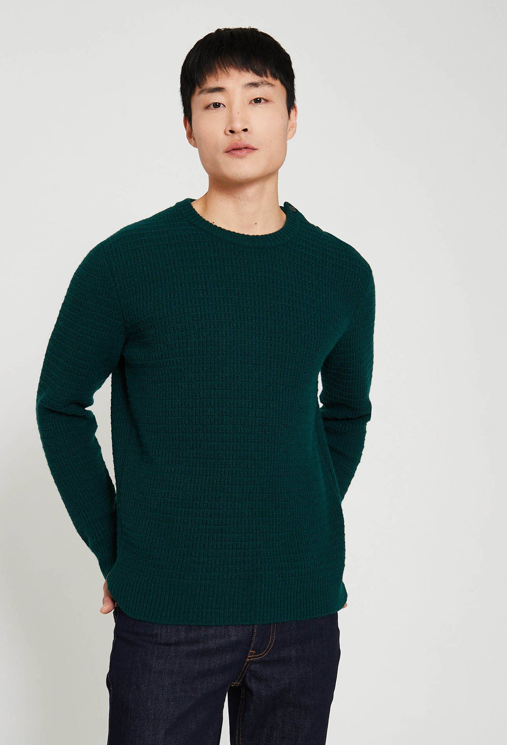 Pull contenant de la laine - MONOPRIX HOMME - Modalova