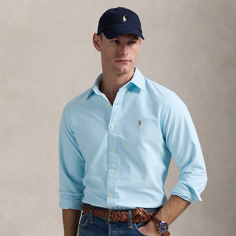 Chemise Oxford ajustée - Polo Ralph Lauren - Modalova