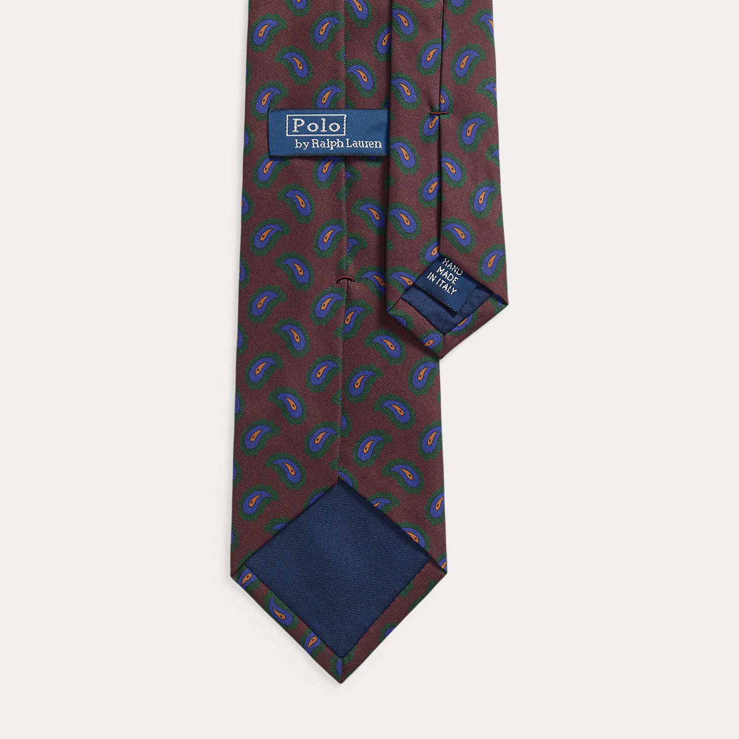 Cravate en sergé de soie cachemire - Polo Ralph Lauren - Modalova