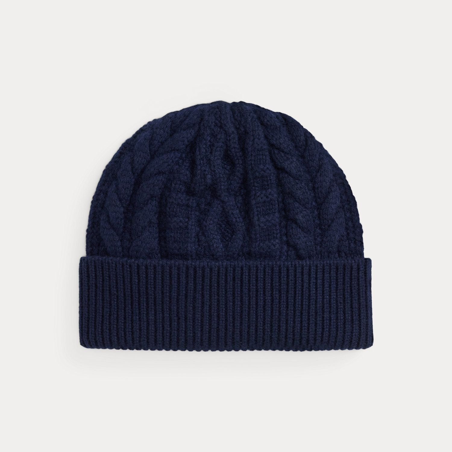 Bonnet en cachemire torsadé - Purple Label - Modalova