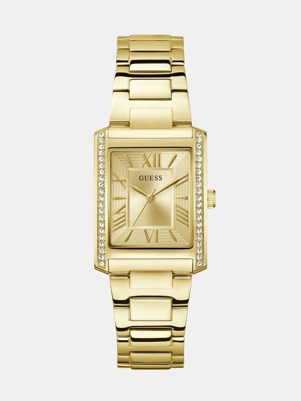 Montre Analogique Avec Des Cristaux 27 Mm - Guess - Modalova