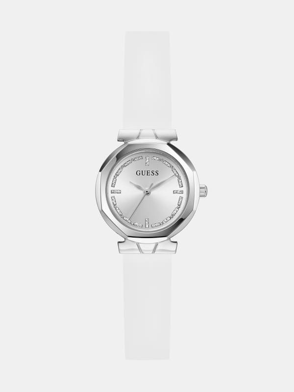 Montre Analogique En Silicone 26 Mm - Guess - Modalova