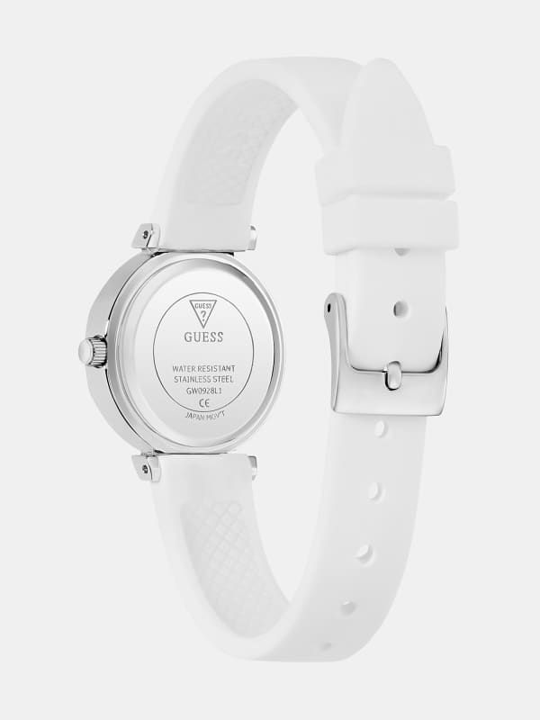 Montre Analogique En Silicone 26 Mm - Guess - Modalova
