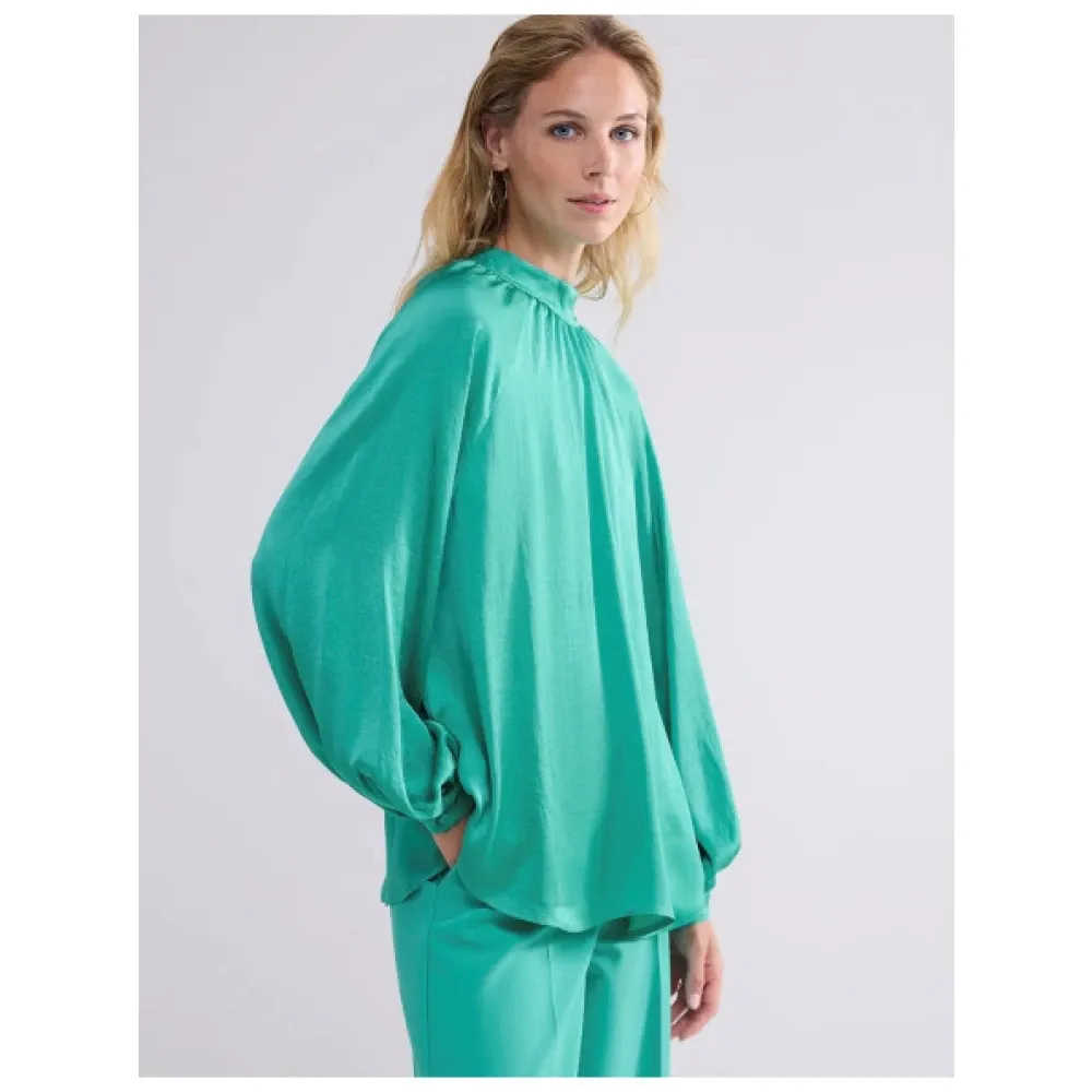 Blouses & Shirts > Blouses - - Summum Woman - Modalova