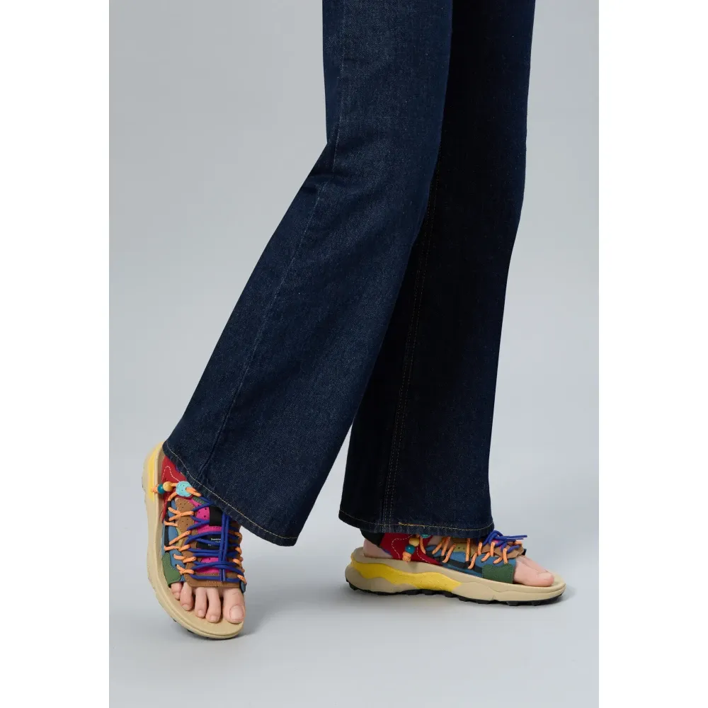 Shoes > Sandals > Flat Sandals - - Flower Mountain - Modalova