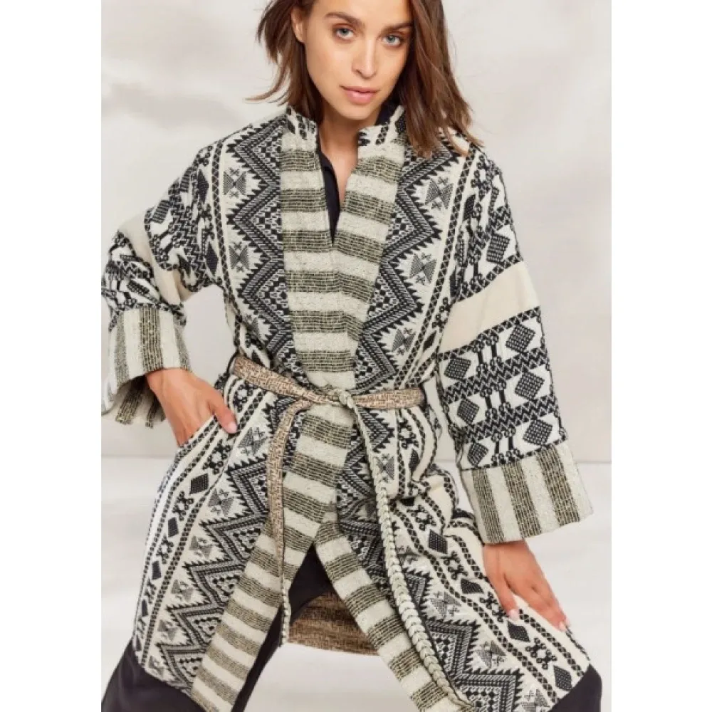 Blouses & Shirts > Kimonos - - Summum Woman - Modalova