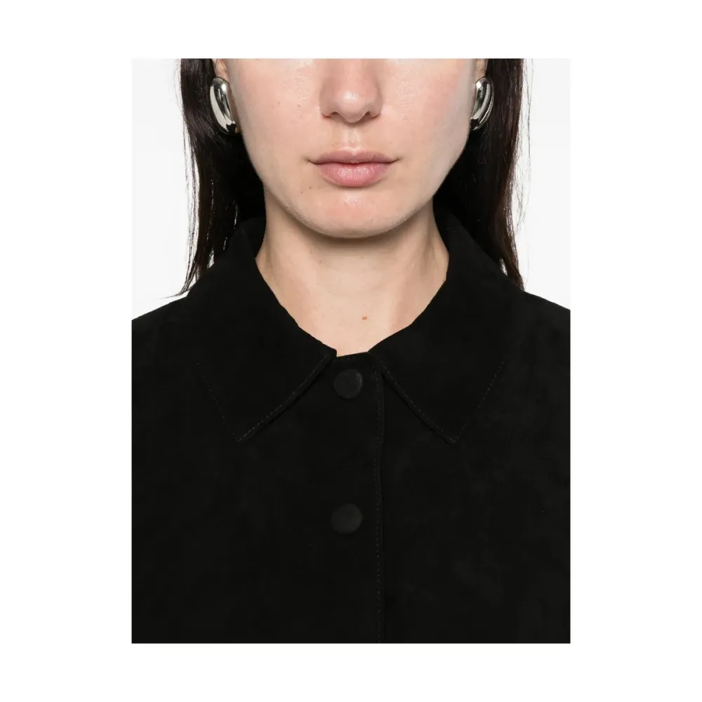 Jackets > Leather Jackets - - By Malene Birger - Modalova