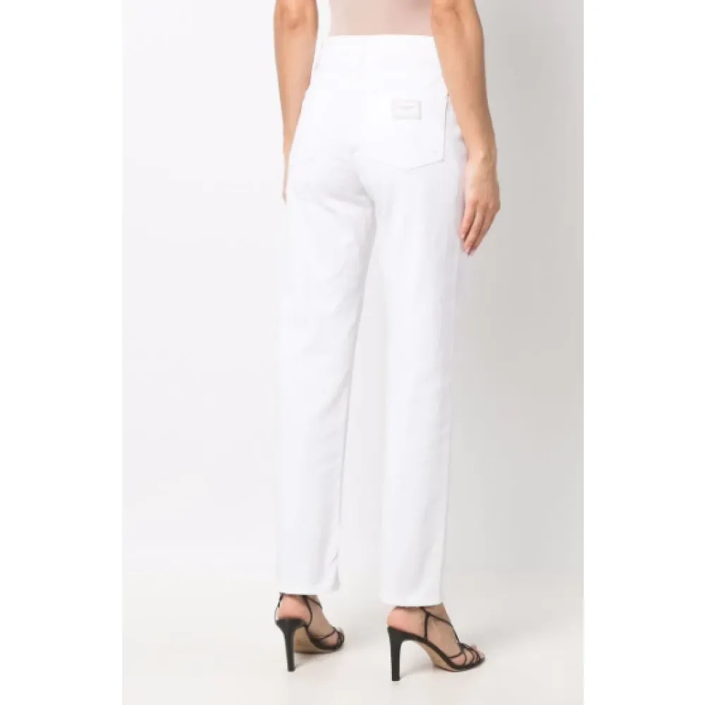 Trousers > Straight Trousers - - Dolce & Gabbana - Modalova