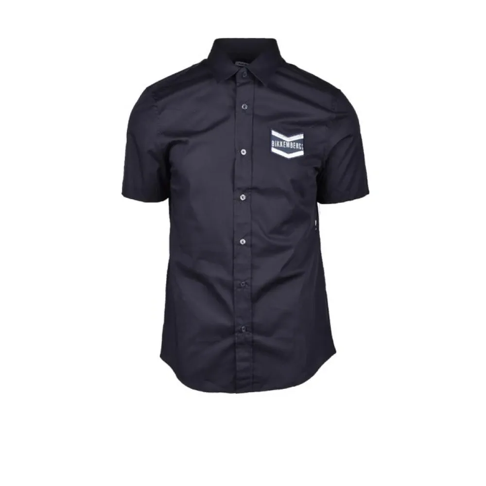 Shirts > Short Sleeve Shirts - - Bikkembergs - Modalova