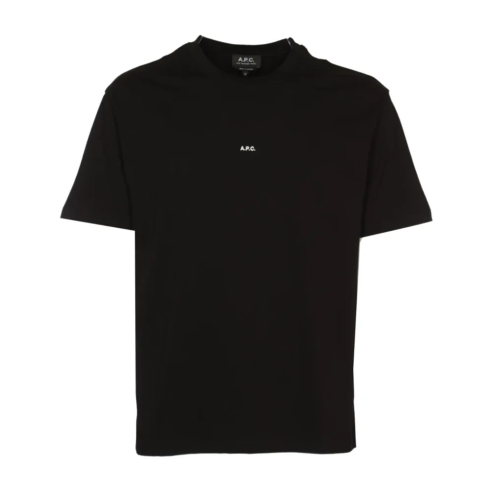 A.p.c. - Tops > T-Shirts - Black - A.p.c. - Modalova