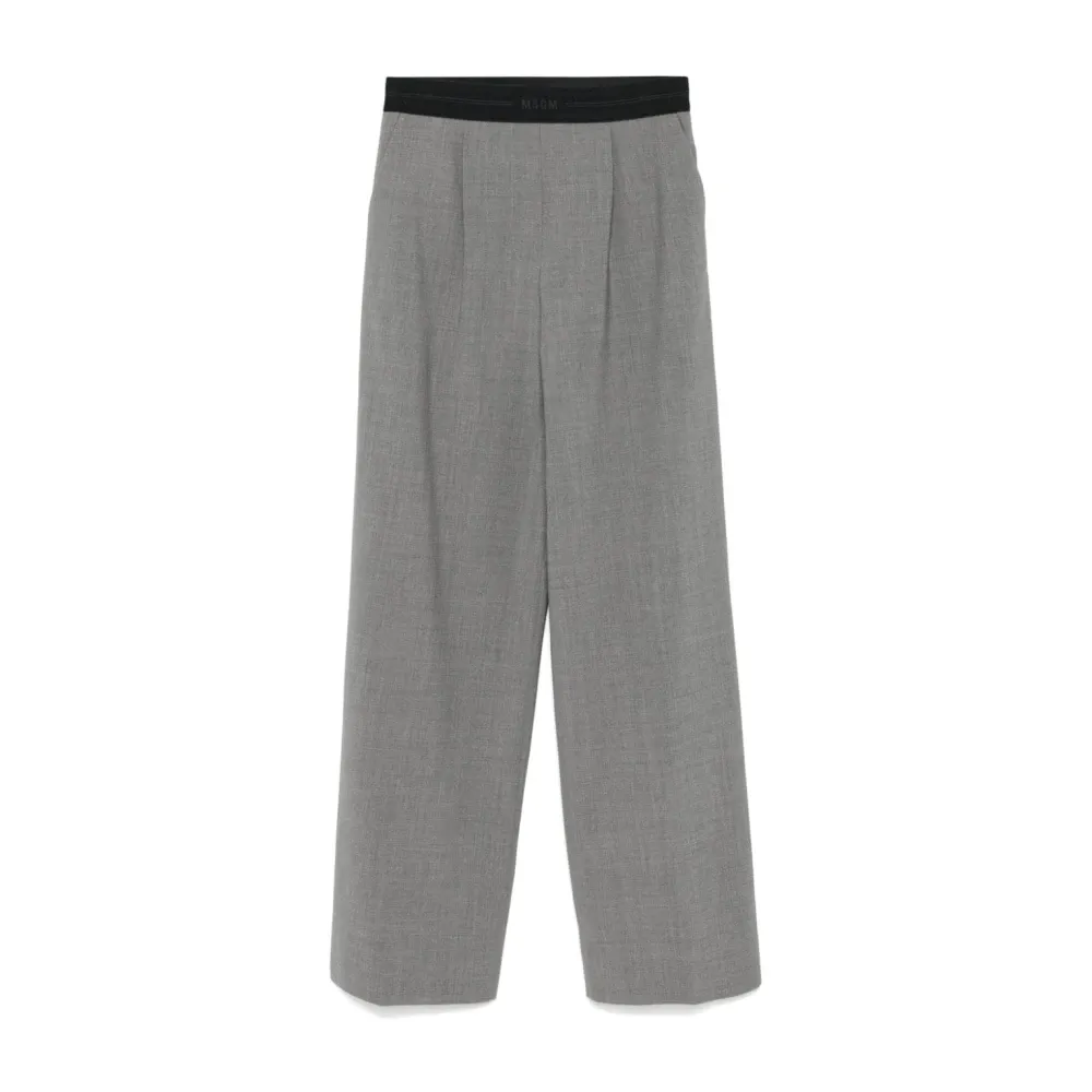 Trousers > Straight Trousers - - Msgm - Modalova