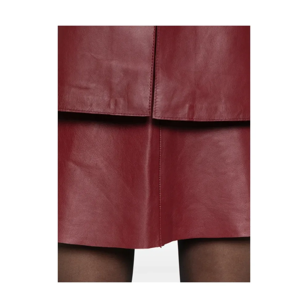 Skirts > Leather Skirts - - By Malene Birger - Modalova
