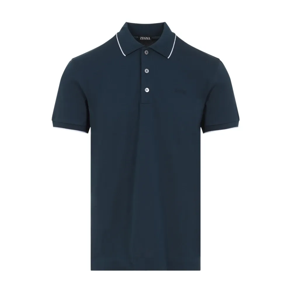 Tops > Polo Shirts - - Ermenegildo Zegna - Modalova