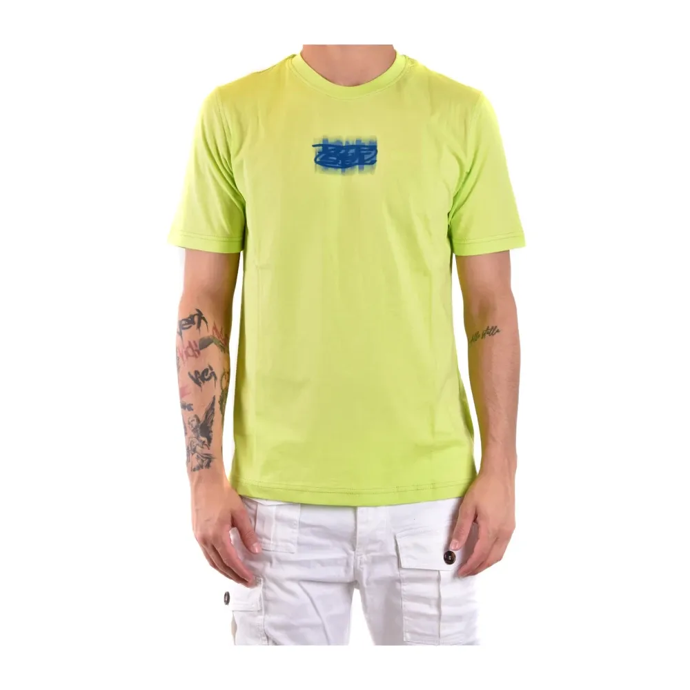 Diesel - Tops > T-Shirts - Yellow - Diesel - Modalova