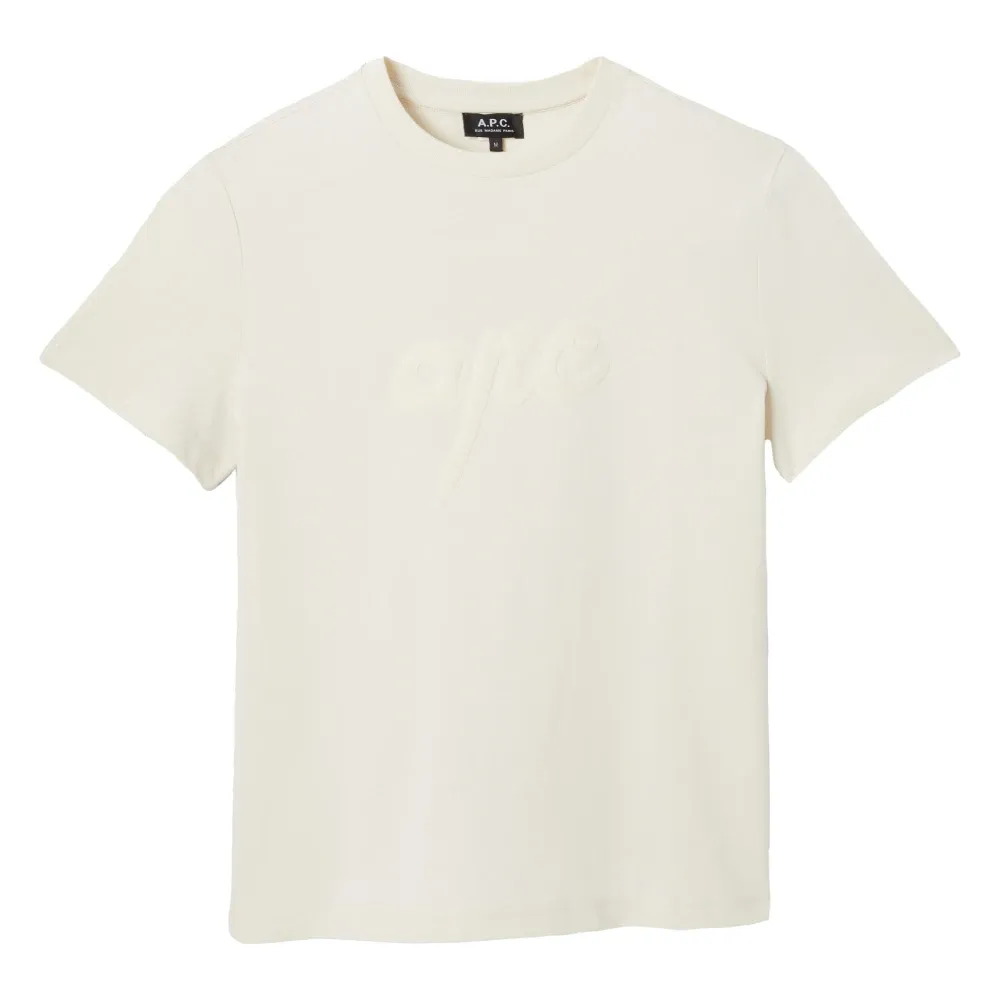 A.p.c. - Tops > T-Shirts - Beige - A.p.c. - Modalova