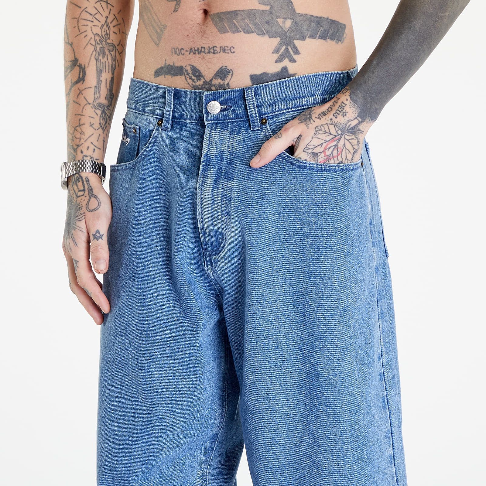 Pantalons OBEY Bigwig Baggy Denim W33 - OBEY Clothing - Modalova