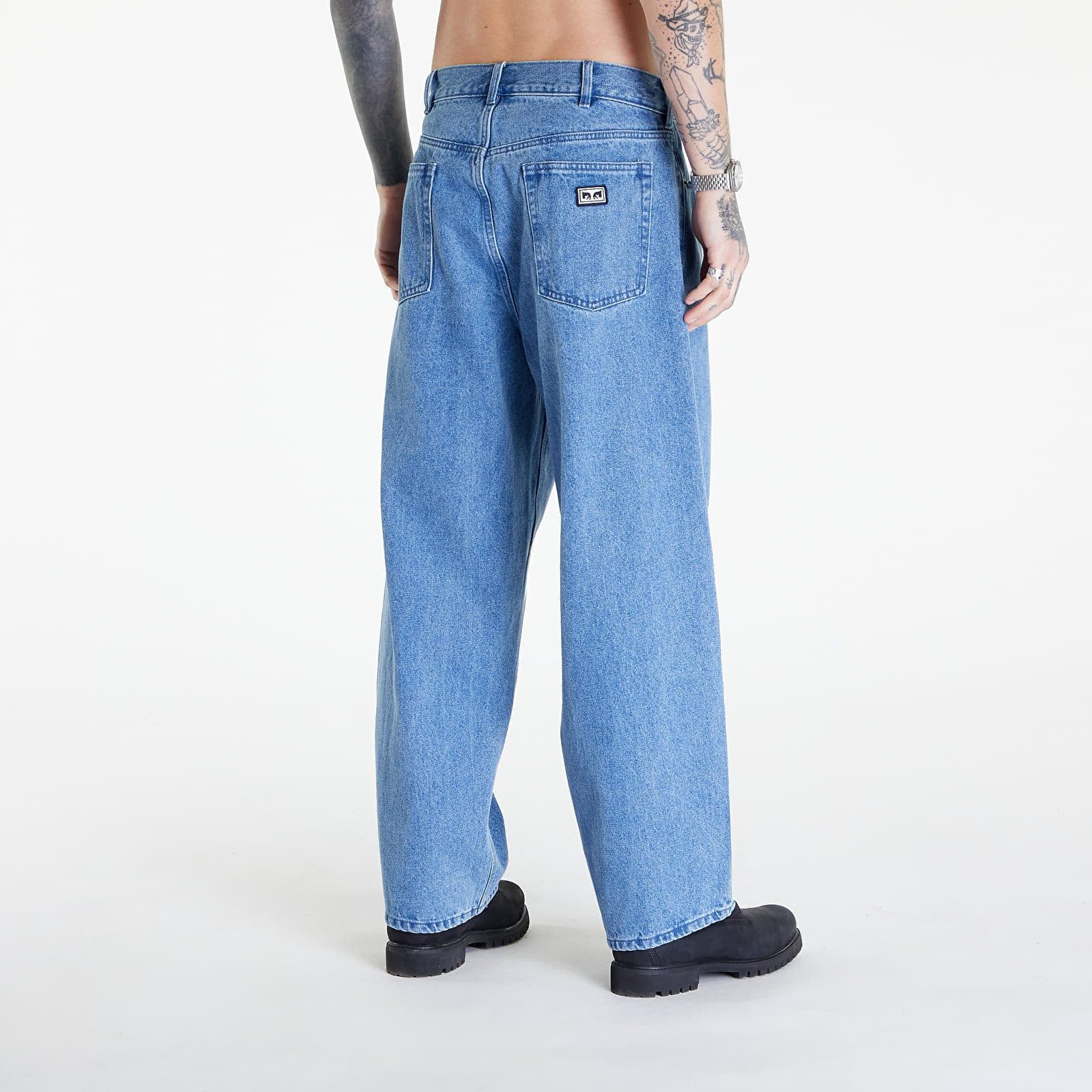Pantalons OBEY Bigwig Baggy Denim W33 - OBEY Clothing - Modalova
