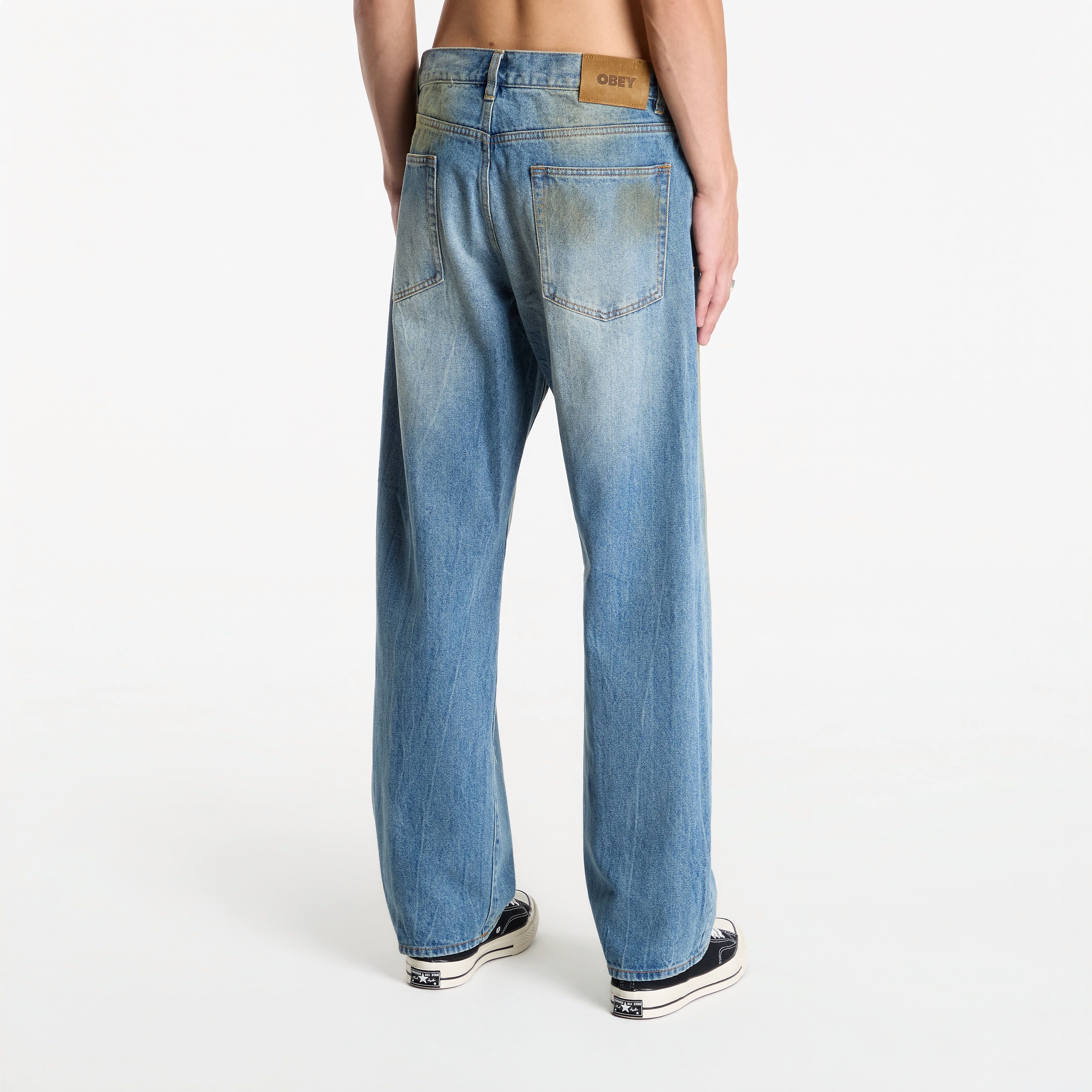 Pantalons Obey Nelson Straight Leg Denim W31 - OBEY Clothing - Modalova