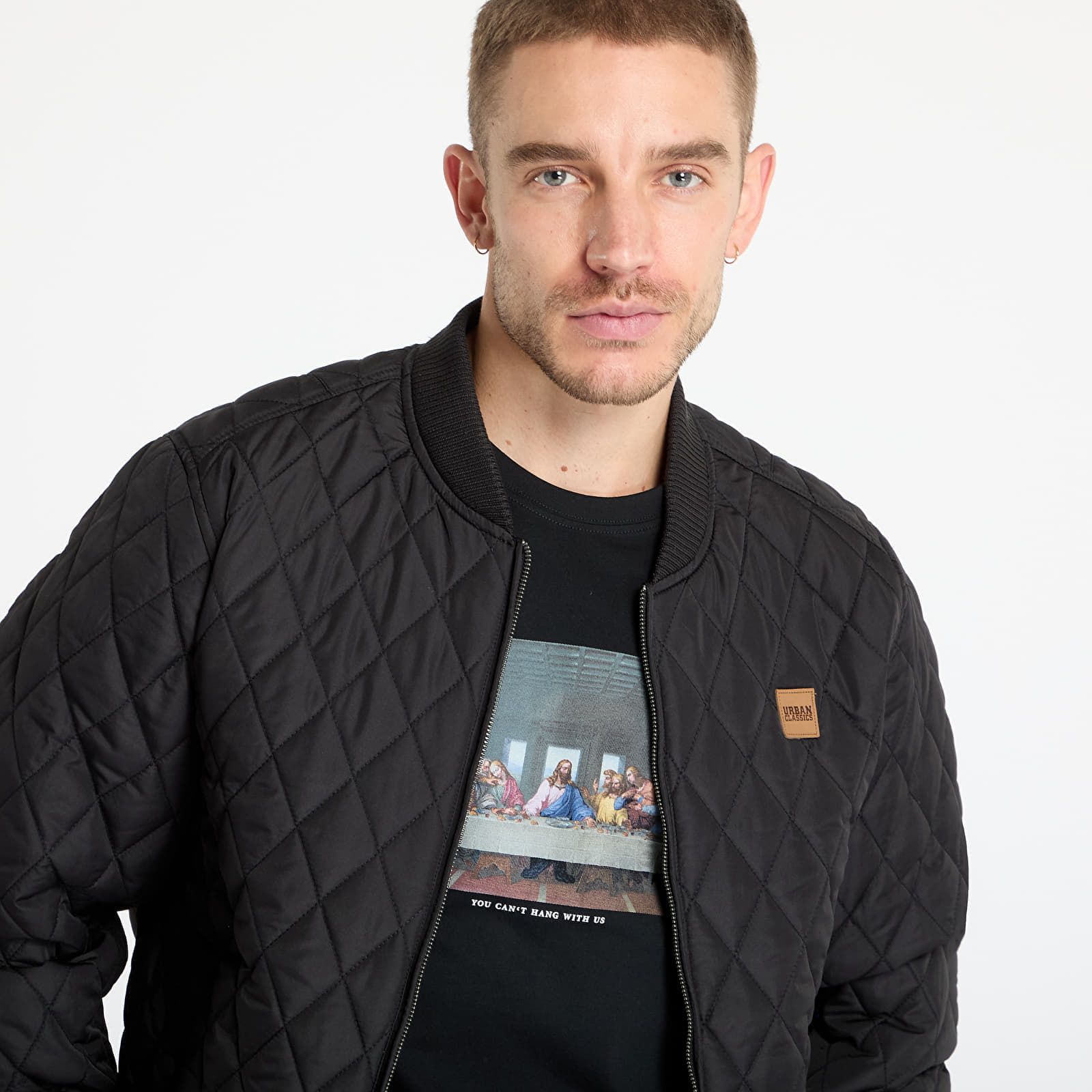 Veste Diamond Quilt Nylon Jacket M - Urban Classics - Modalova