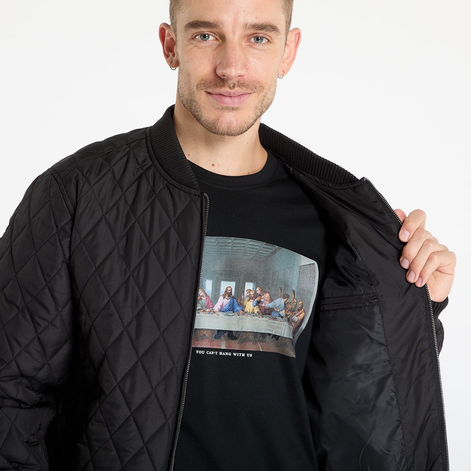Veste Diamond Quilt Nylon Jacket M - Urban Classics - Modalova