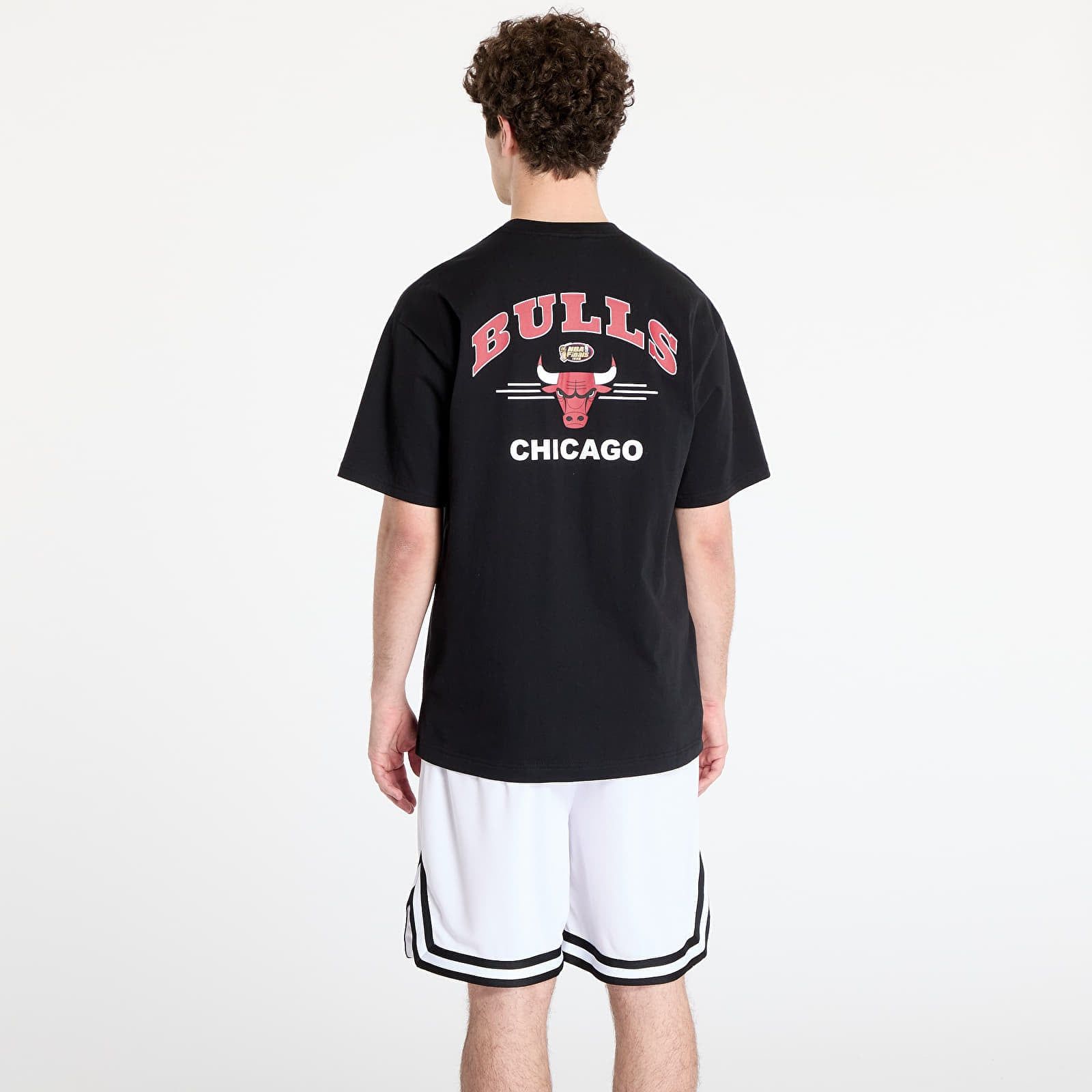 T-shirt NBA Vintage Logo Bulls Double Hit Shortsleeve Pocket Tee XL - Mitchell & Ness - Modalova