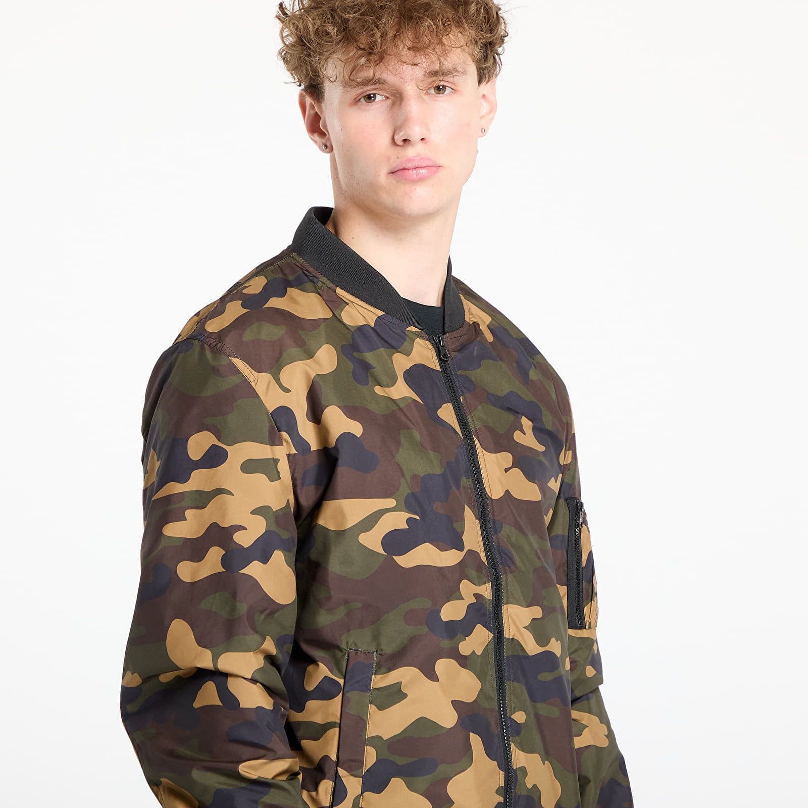Coupe-vent Light Camo Bomber Jacket M - Urban Classics - Modalova