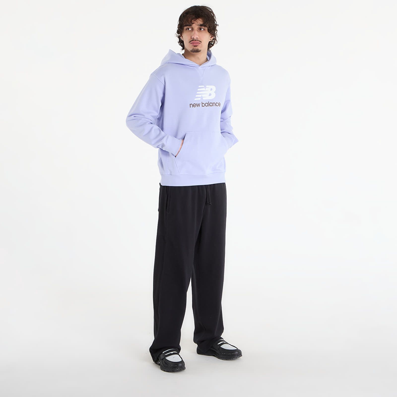 Sweatshirt Athletics French Terry Logo Hoodie XL - New Balance - Modalova