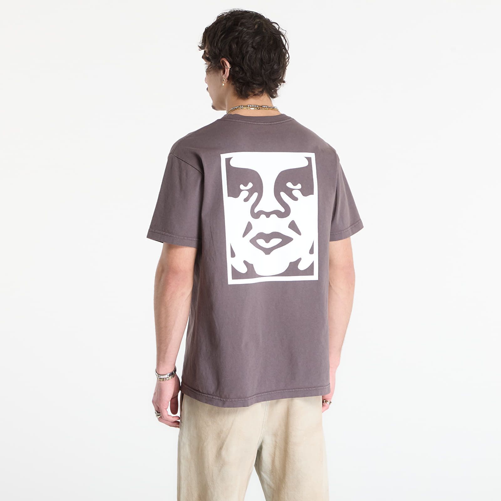 T-shirt OBEY Bold Icon Face M - OBEY Clothing - Modalova