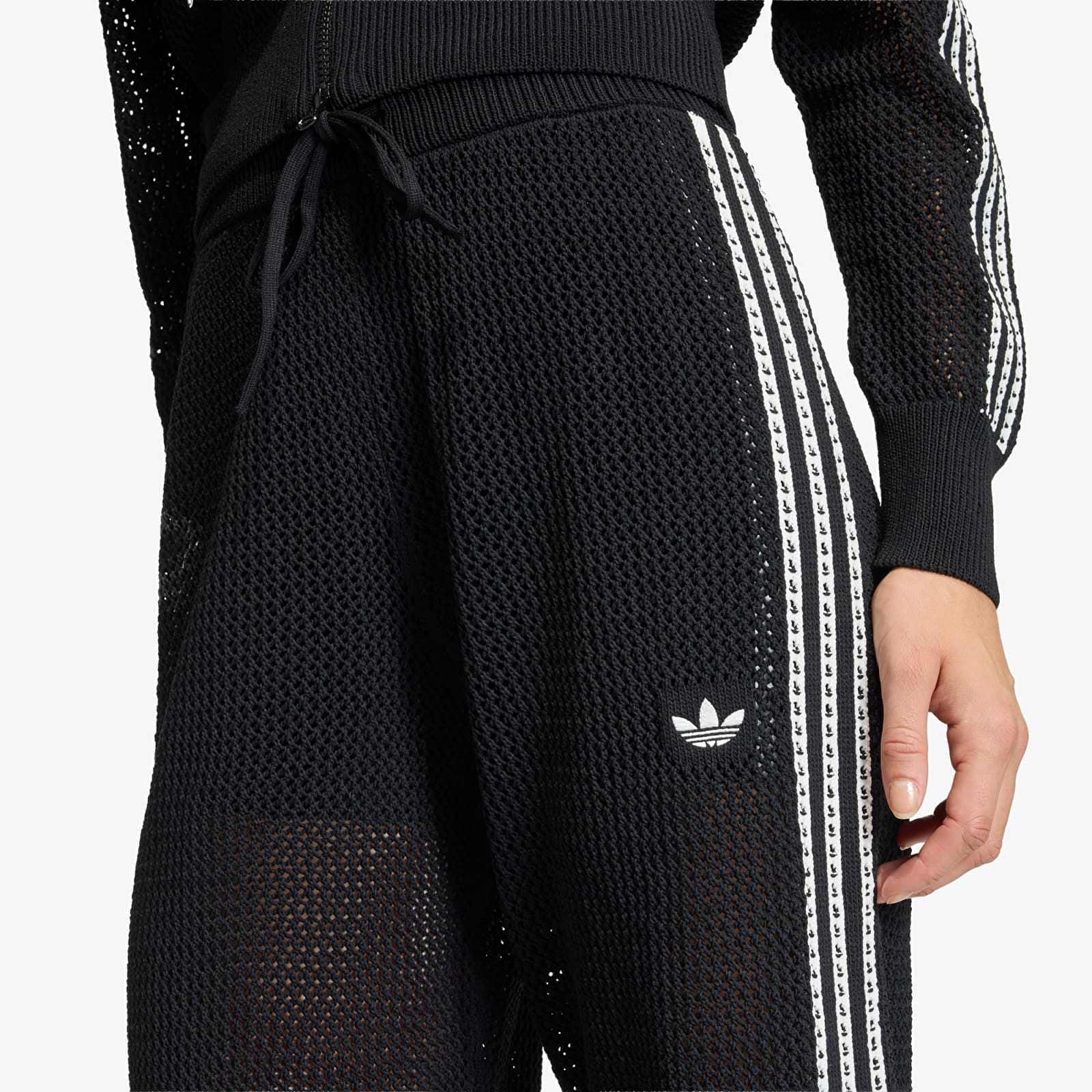 Pantalon de survêtement adidas Knitted Crochet Firebird Track Pants L - adidas Originals - Modalova