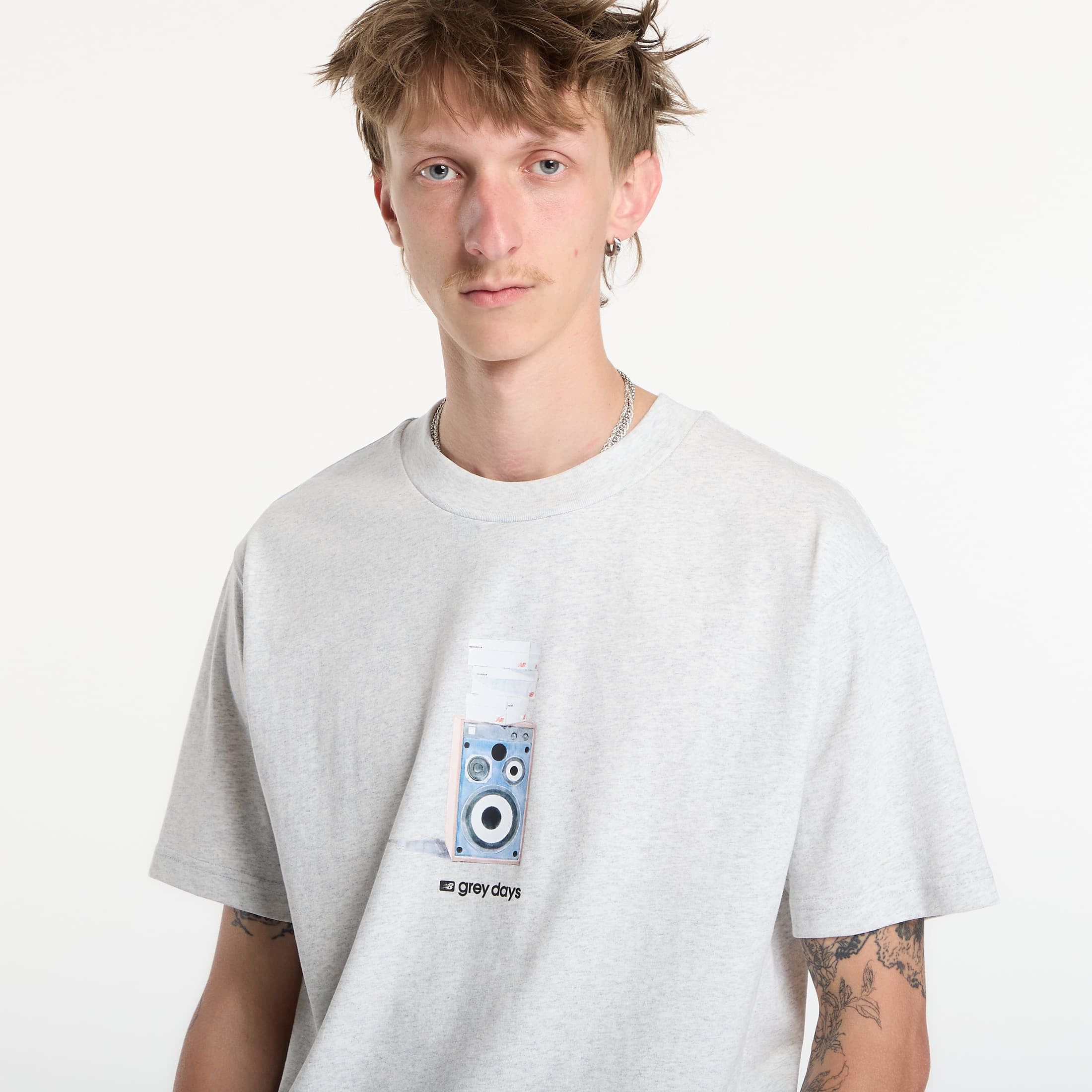 T-shirt Grey Days Speaker T-Shirt XL - New Balance - Modalova